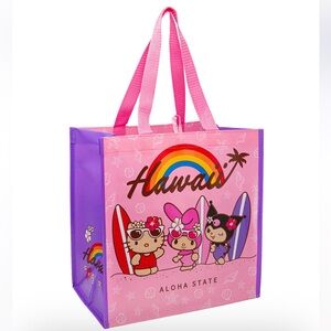 NWT 🌴🩷Hello Kitty/My Melody/Kuromi Hawaii Reusable Bag (Hawaii Exclusive)